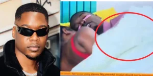 BBNaija: Shaun raises eyebrows with under-duvet actions with Wanni (Watch Video)